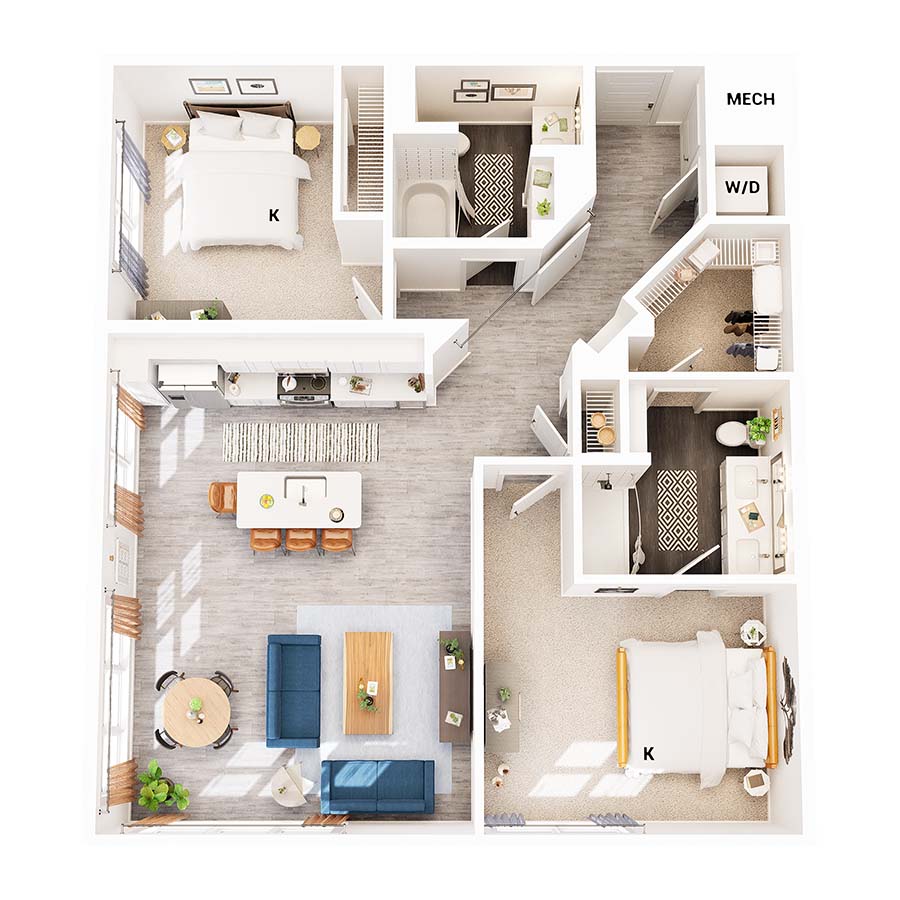 B5A floor plan
