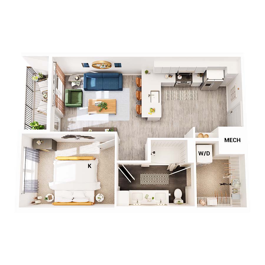 A1 floor plan