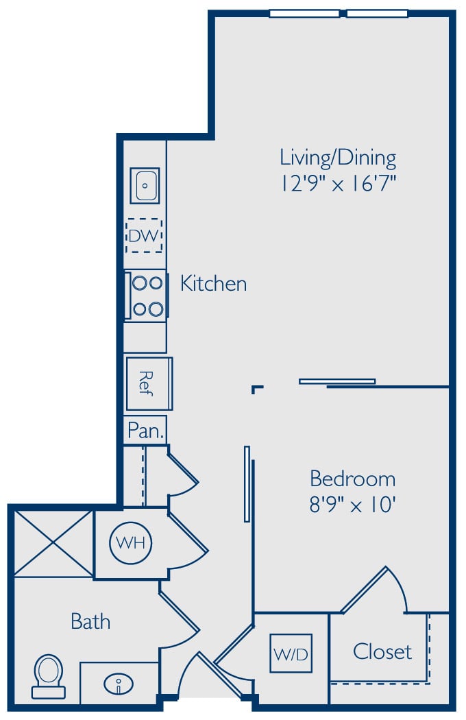 Studio S1 floor plan