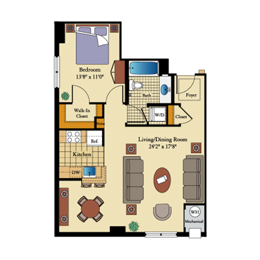 AA2 floor plan