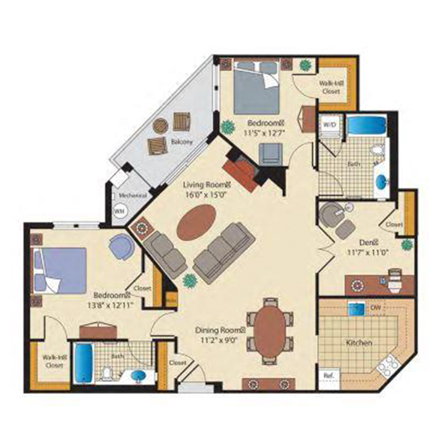 BCD7 floor plan