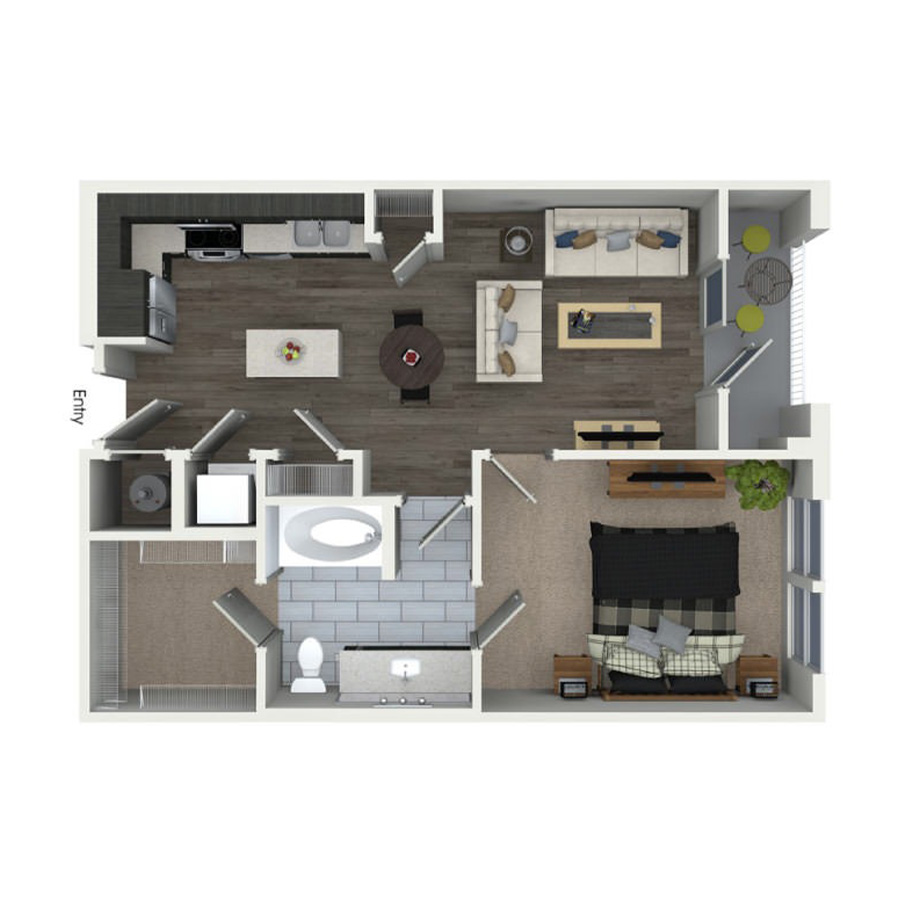 A1 floor plan