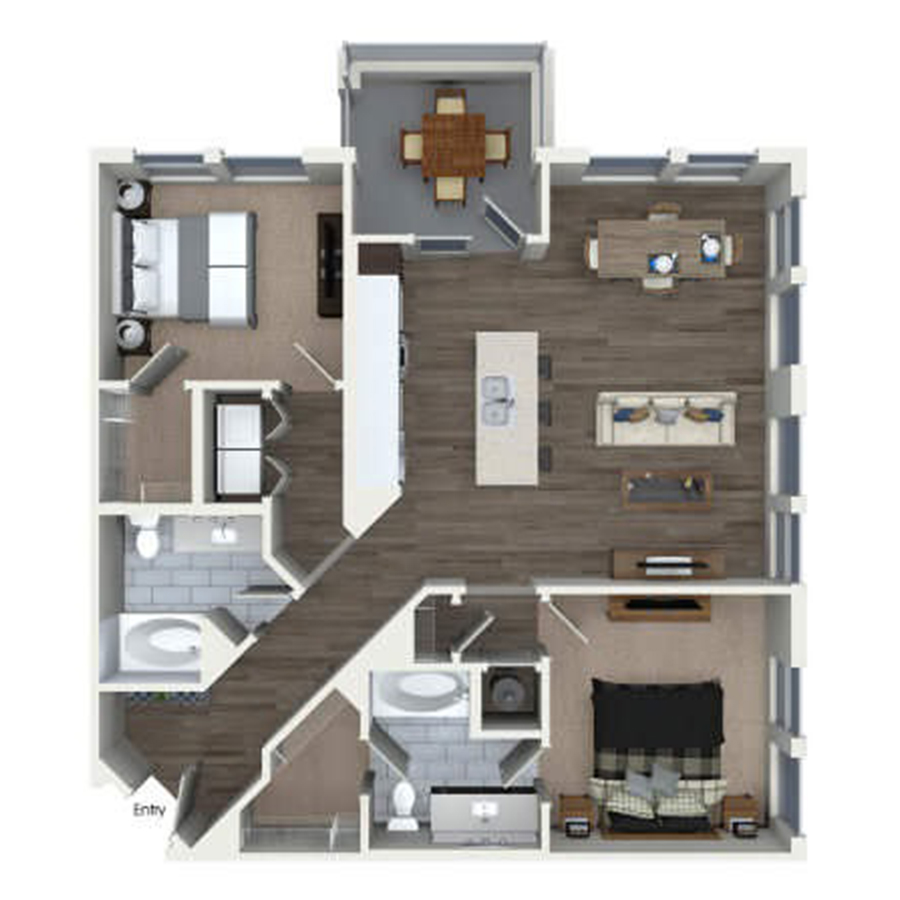 B21 floor plan