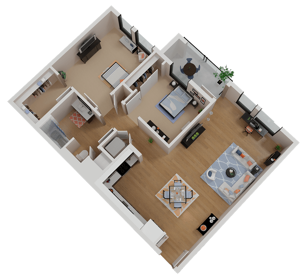 B1A floor plan