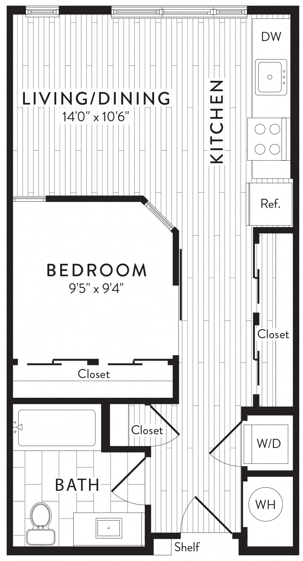 S2 - Studio floor plan