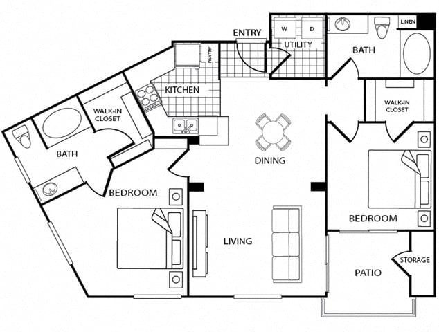 Año Nuevo floor plan