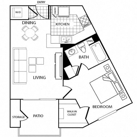 Santa Cruz floor plan