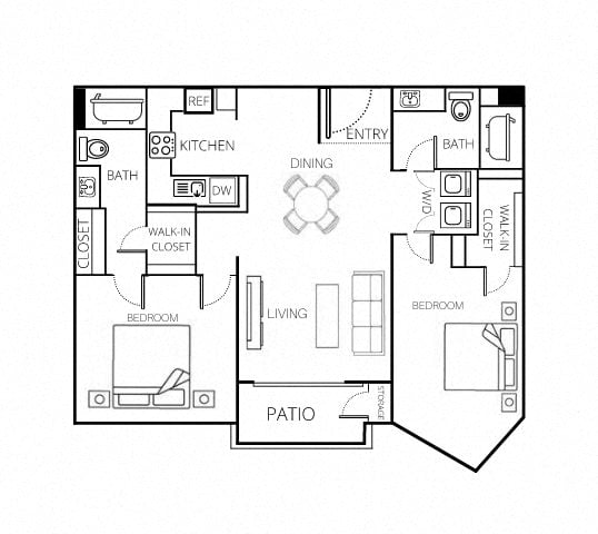 Pahoa Island floor plan