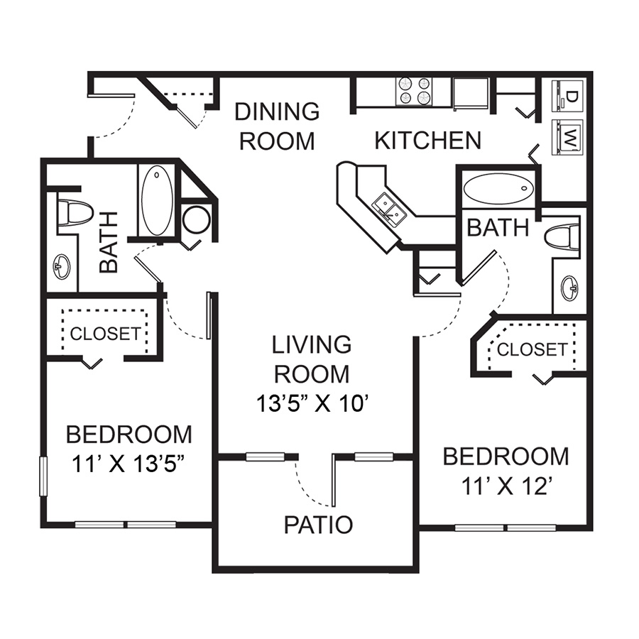 B1RB floor plan