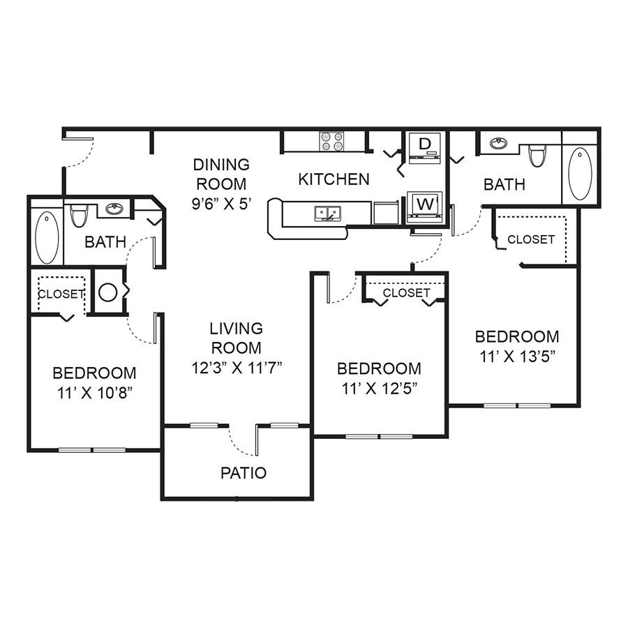 C1RB floor plan