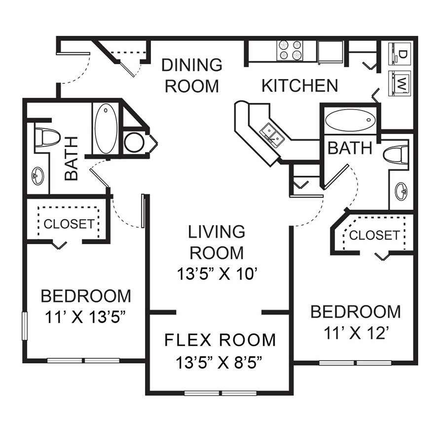 B2R floor plan