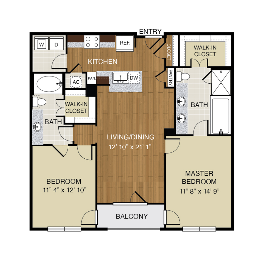 B2 floor plan