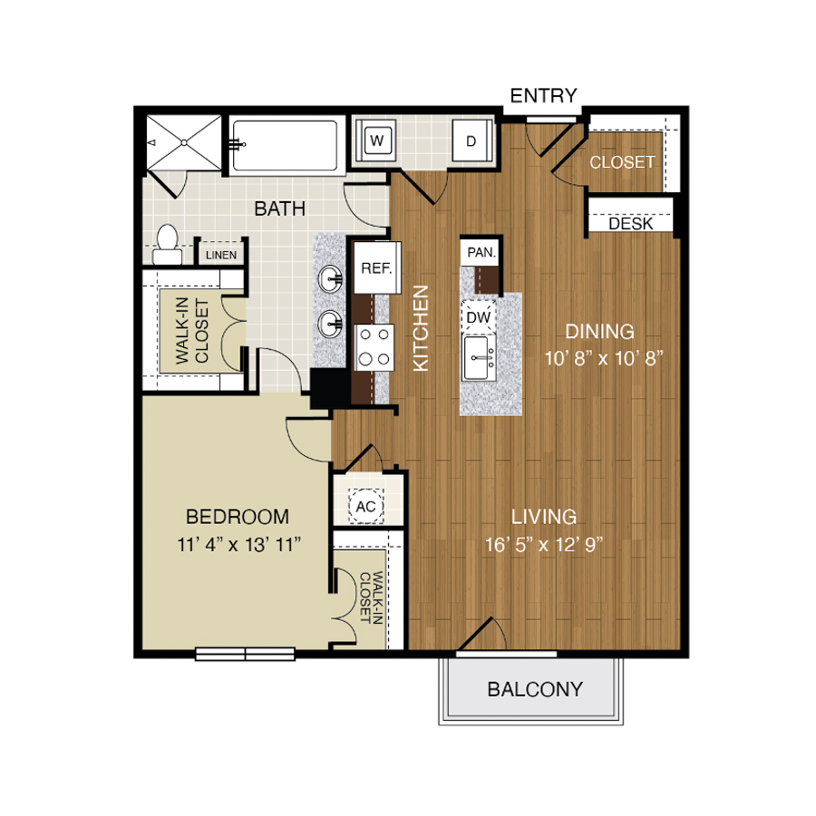 A6 floor plan