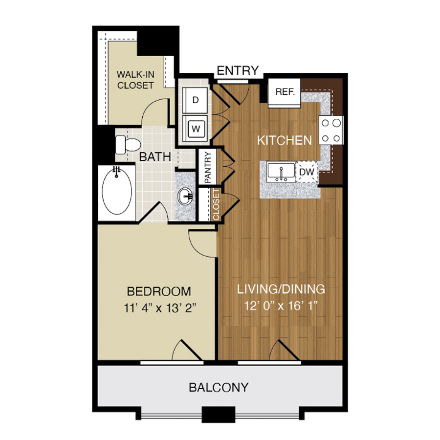 A1 floor plan
