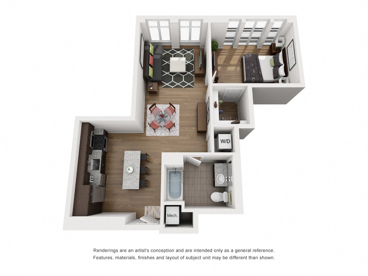 C floor plan