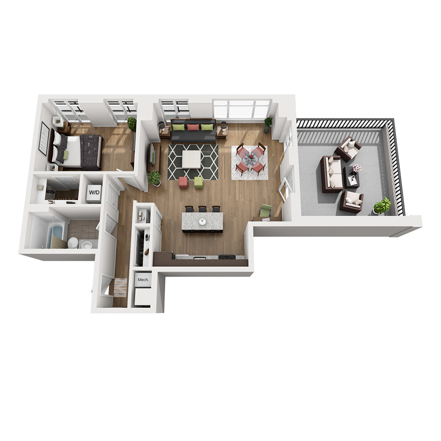 F4 floor plan