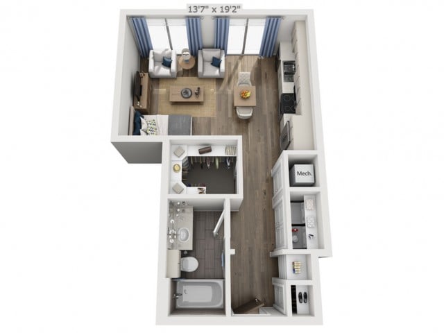 A0 floor plan