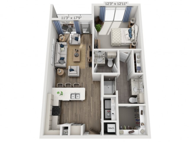C1 floor plan
