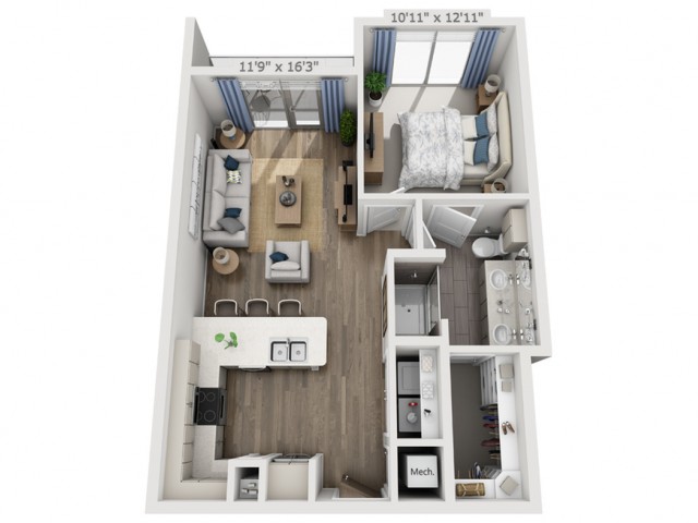 B4 floor plan