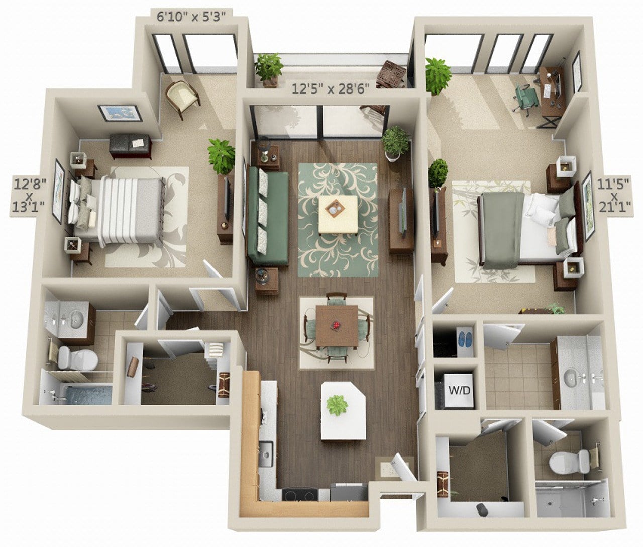 Atlantis floor plan