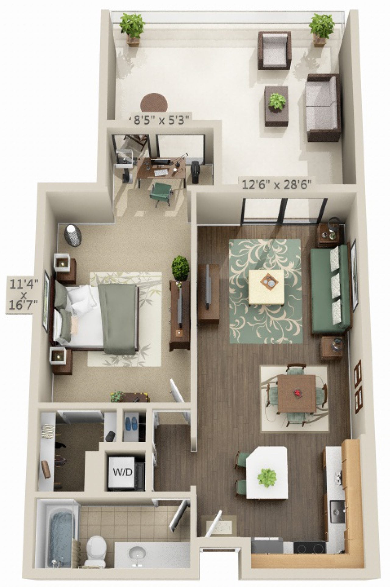 Pacific floor plan
