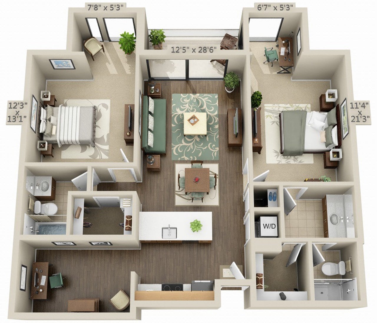 Triton floor plan