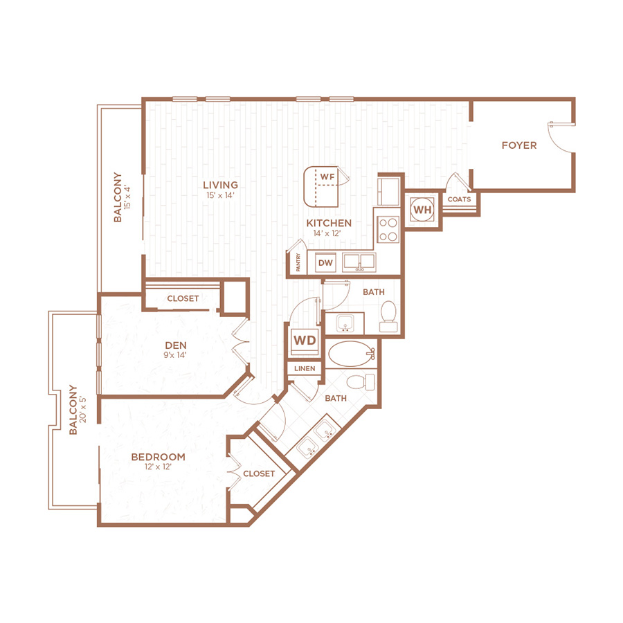 B1D floor plan