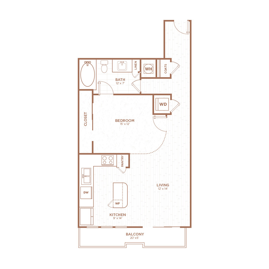 A2H floor plan