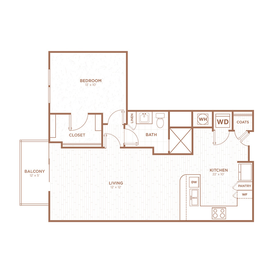 A2E floor plan