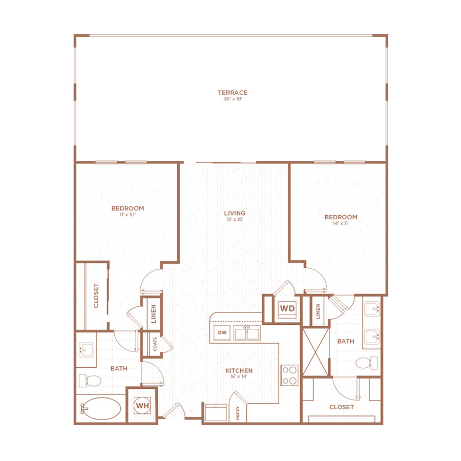 B1B floor plan