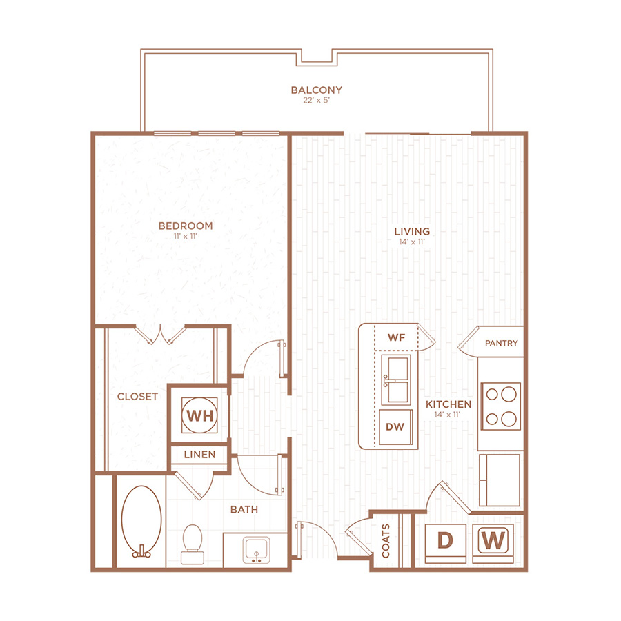 A1D floor plan