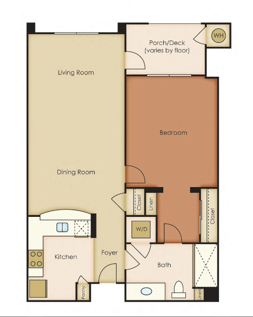 Plan A floor plan