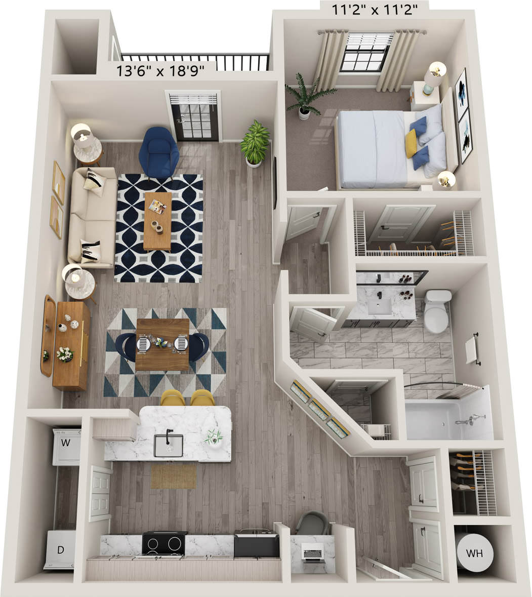 Coach Upgraded floor plan