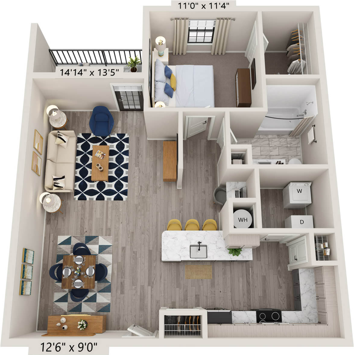 Connection Upgraded floor plan