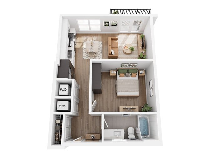 A1 floor plan