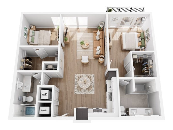 B4 floor plan
