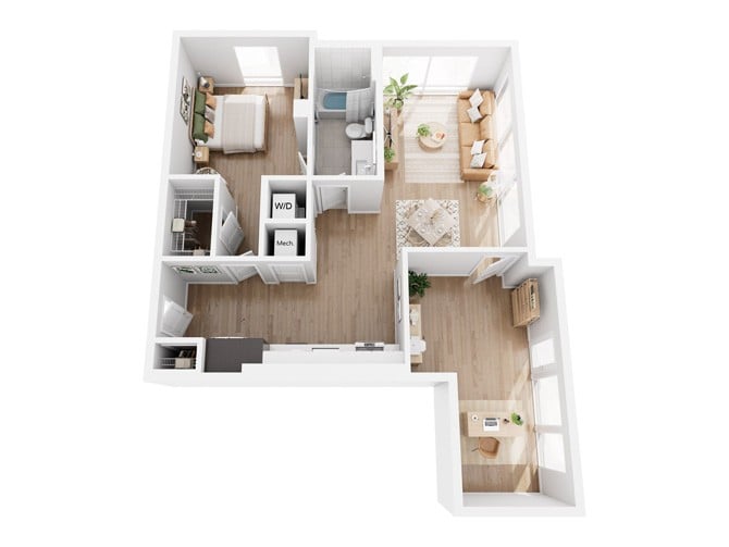 A6 floor plan