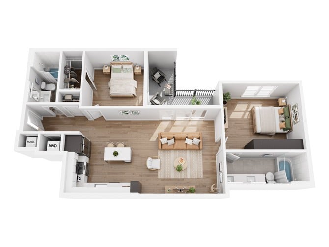 B6 floor plan