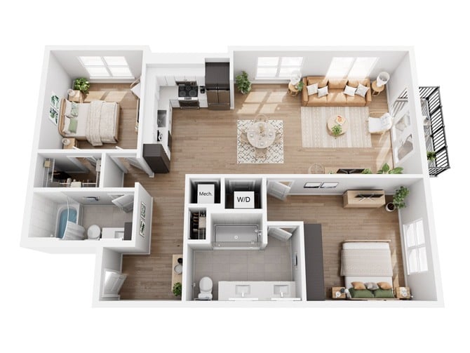B9 floor plan