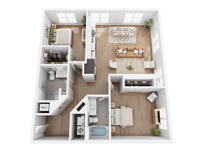 B8 floor plan