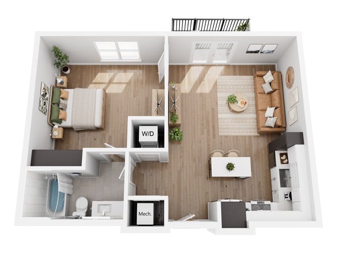 A3 floor plan