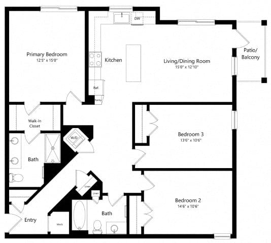 C floor plan