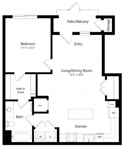 A-B BSMT floor plan