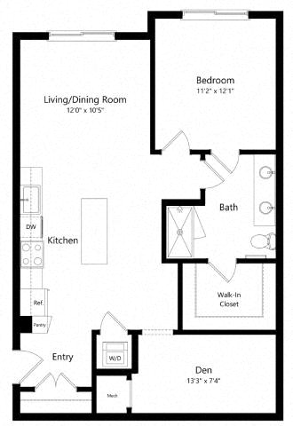 A2 floor plan