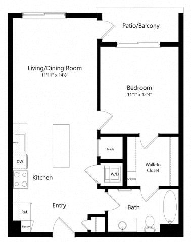 A1 floor plan