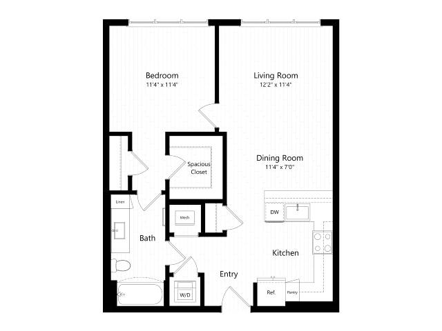 A6 floor plan