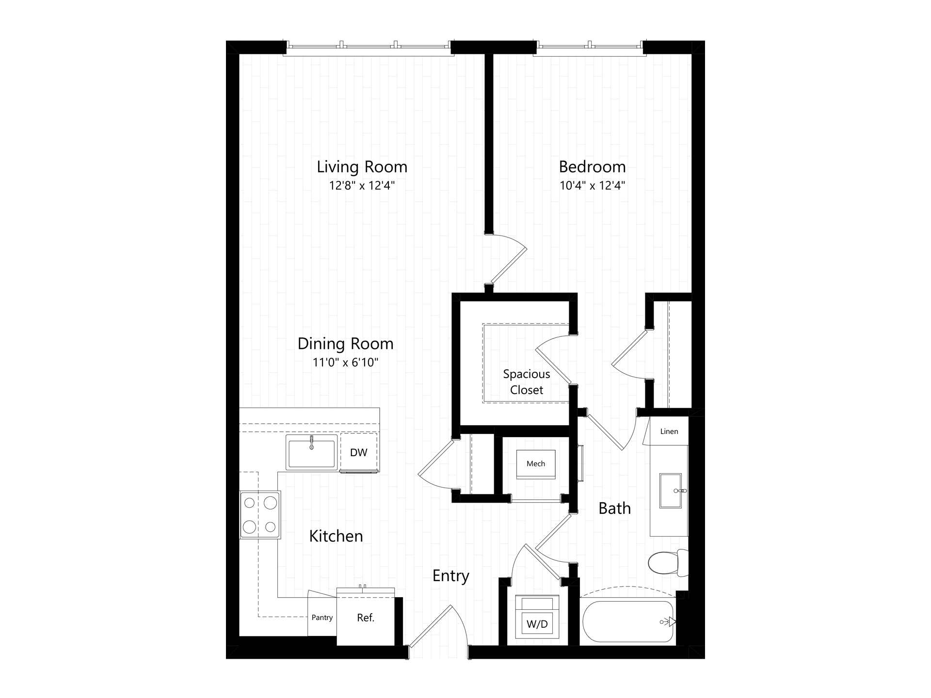 A4.1 floor plan