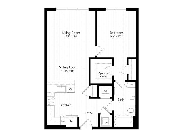 A4 floor plan