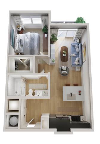 A1 floor plan