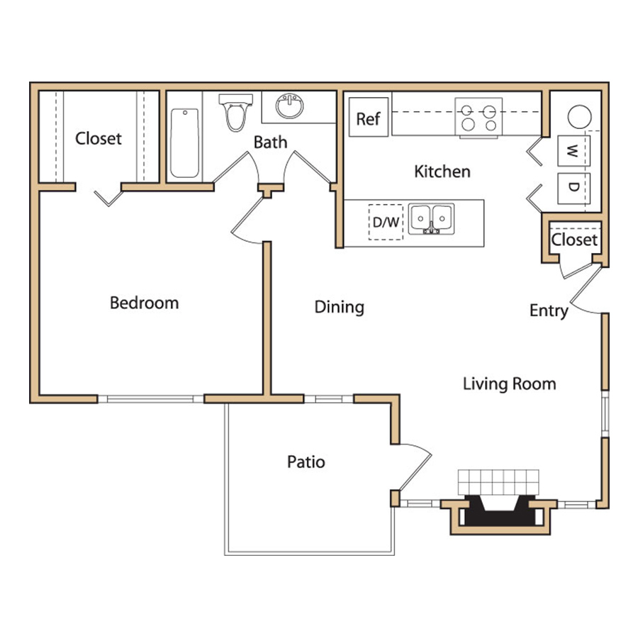 Allysum floor plan